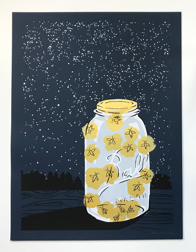 Fireflies Print