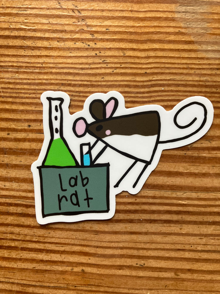 Lab Rats Stickers Stickers – Stacey Malasky