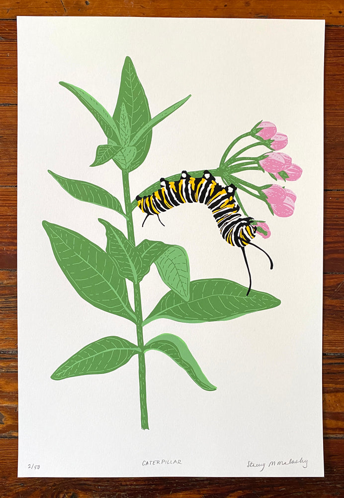 Monarch Caterpillar Prints
