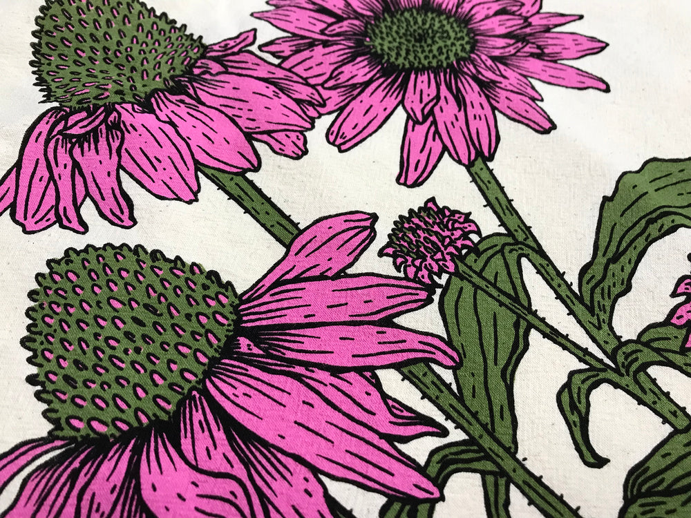 
            
                Load image into Gallery viewer, Echinacea Tea Towel
            
        