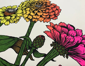 
            
                Load image into Gallery viewer, Zinnias Print
            
        