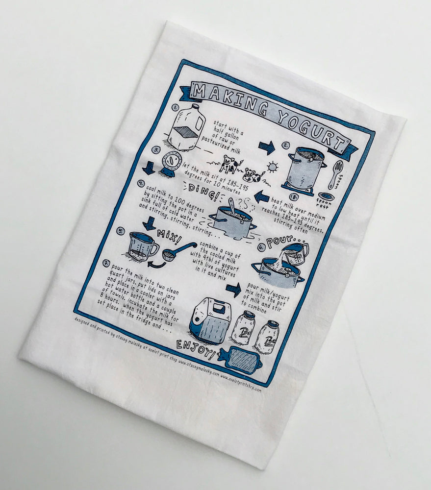 Yogurt Tea Towel