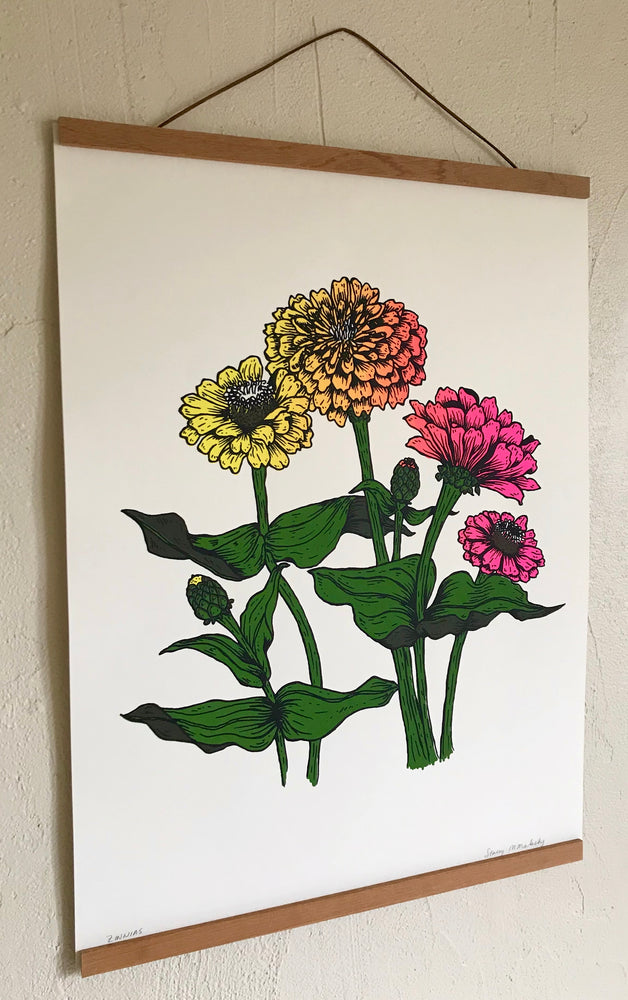 
            
                Load image into Gallery viewer, Zinnias Print
            
        