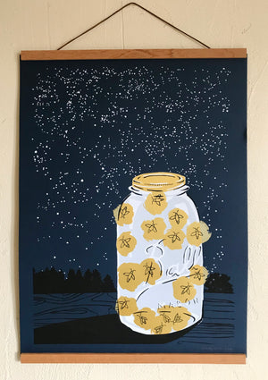 
            
                Load image into Gallery viewer, Fireflies Print
            
        