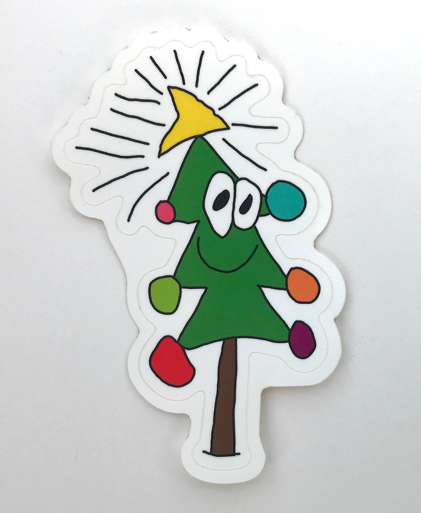 Happy Tree Sticker